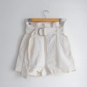 &OS Cotton Linen Shorts
